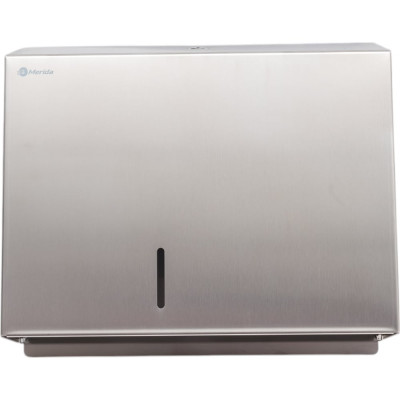 Диспенсер для туалетной бумаги в стандартных рулонах Merida STELLA R ДУО металлический, матовый BSM202.R