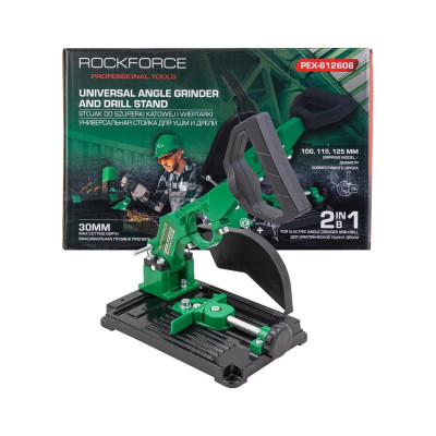 Стойка для дрели и УШМ металлическая универсальная Rockforce RF-PEX-612606(60391)