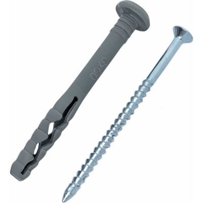 Дюбель-гвоздь Gigant 6x60 грибовидная манжета полипропилен 1000 шт 123857