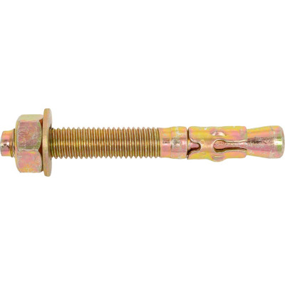 Анкер клиновой ЖЕСТЬ М12x100 мм, 1 шт., европодвес УТ-00005804