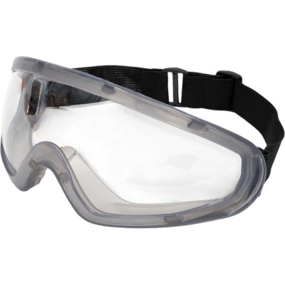 Защитные очки закрытые прозрачные на резинке Gigant GGСR-2
