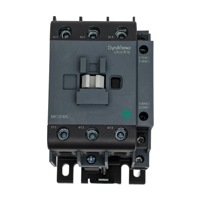 Контактор Systeme Electric MC1E 3п 65А кат. 220В/230В AC 1НО+1НЗ SE MC1E65M7