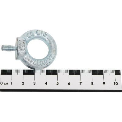Рым болт STEELREX DIN 580, цинк, М 6, упаковка 1 шт. 0501006000W100000110