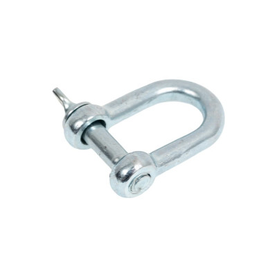Скоба такелажная STEELREX прямой тип, цинк, 6 мм, упаковка 2 шт. 0507006000W100000210