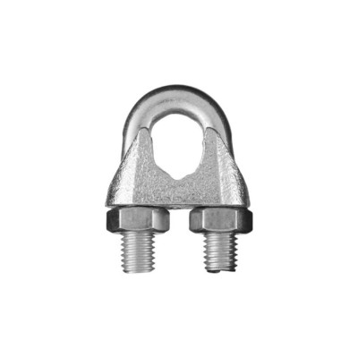 Зажим для стальных канатов STEELREX DIN 741, цинк, 10 мм, упаковка 2 шт. 0519010000W100000210