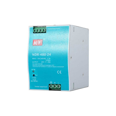 Блок питания MIWI на DIN-рейку NDR-480-24