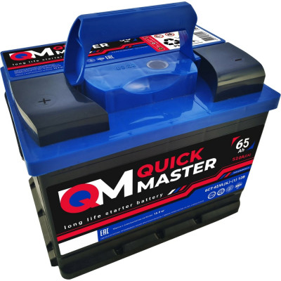 АКБ QUICK MASTER SP 6СТ-65 (L)-(1) 520А 242*175*190 4657771817670