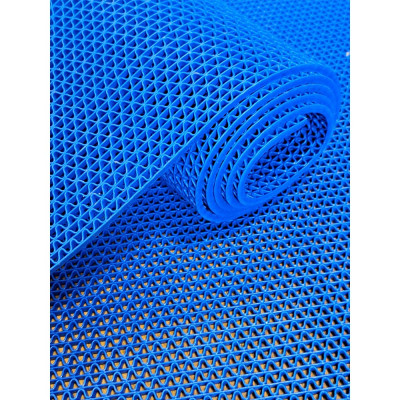 Покрытие противоскользящее для бассейна и бани QUINGDAO TOPLIT "Зиг-Заг" (4,5 мм) 90x1000 см синий ZigZag_09х10с