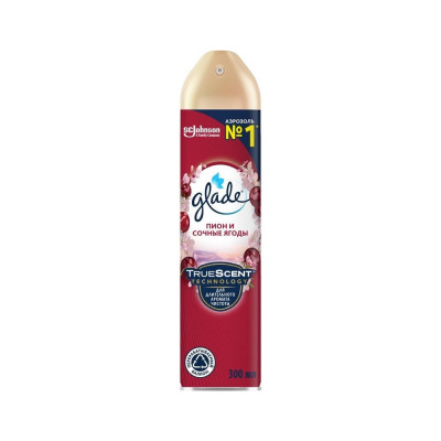 Аэрозоль GLADE Пион и сочные ягоды, 300 мл 864932