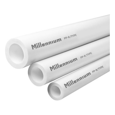 Полипропиленовая труба Millennium 40x6,7 PN20 (длина 4м) 3M02-tbe-400000
