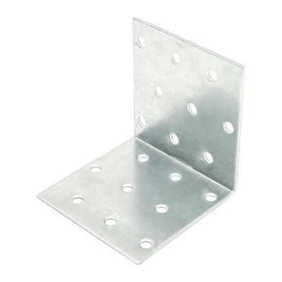 Крепежный уголок Gigant равносторонний 60x60x60х1.8 мм цинк 123878