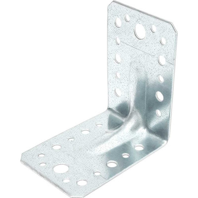 Крепежный уголок Gigant усиленный 90x90х65х1.8 мм цинк 123879
