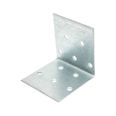 Крепежный уголок Gigant равносторонний 50x50x50х1.8 мм цинк 123880