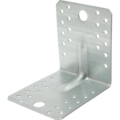 Крепежный уголок Gigant усиленный 90x100х100х1.8 мм цинк 123885