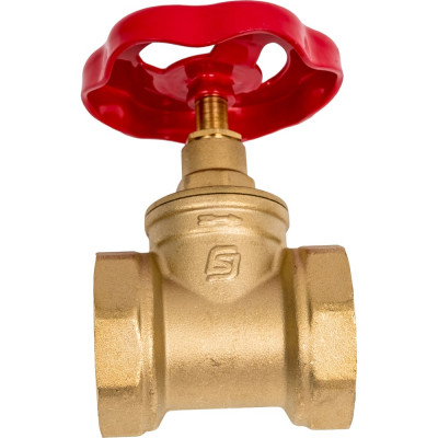 Клапан запорный SantechSystems 15б1п Ду40 Ру16 м/м, латунь 109-0055