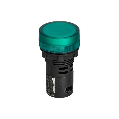 Сигнальная LED лампа MEYERTEC зеленый, 220V AC/DC IP65 MT22-SA33 R-00014409