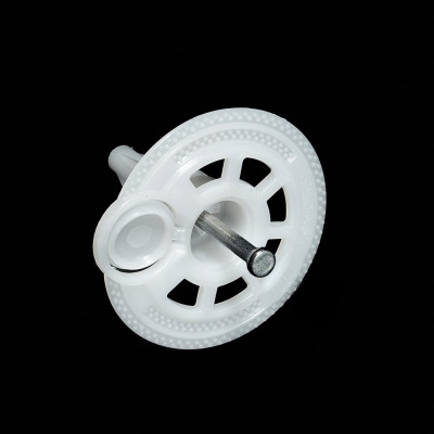 Тарельчатый дюбель гриб Fedast 50 мм с крышкой и гвоздем для бетона и кирпича IN50-62 (200 шт/уп) FD50IN-62