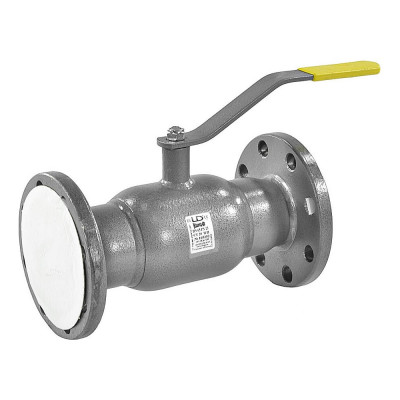 Кран шаровой стальной LD КШ.Ц.Ф Ду100 Ру25 фланцевый, полнопроходной 100.025.П/П.02 007-5424