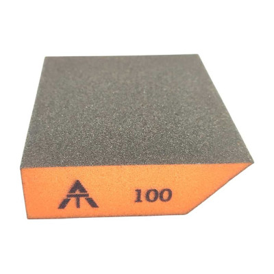 Шлифовальный блок Interflex 98х88х25 мм, 4-х сторонний со скошенным углом, Р100 3010926825