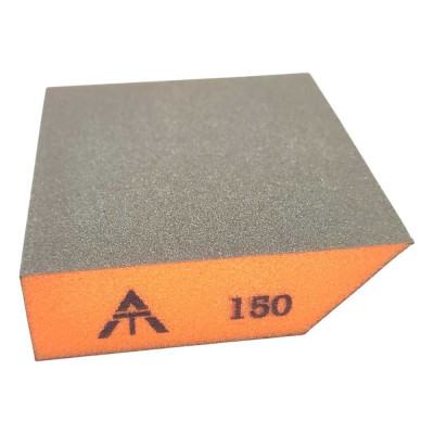 Шлифовальный блок Interflex 98х88х25 мм, 4-х сторонний со скошенным углом, Р150 3015926825