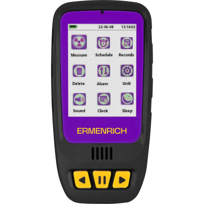 Дозиметр Ermenrich Ping RD40, фиолетовый 84640