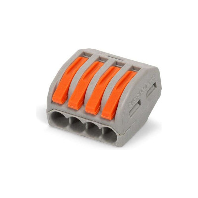 Клемма универсальная КВТ СМК 222-414 (50 шт. в упак.) 92364