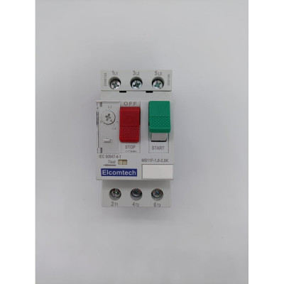 Мотор-автомат ELCOMTECH MS11F-1,6-2,5K (1,6-2,5А) УТ-00026445