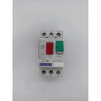 Мотор-автомат ELCOMTECH MS11F-2,5-4K (2,5-4А) УТ-00026446