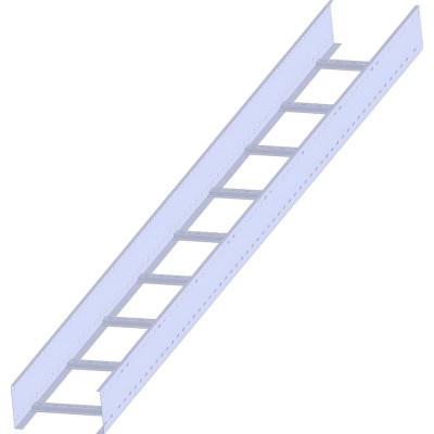 Лоток лестничный LOTOK 600x100x3000 толщ. 1,5 мм LLST 600х100x3000 (1,5)