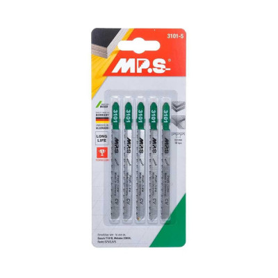 Полотно для лобзика по дереву MPS 5 шт, T101B 3101-5
