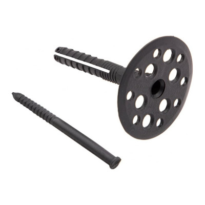 Дюбель-гриб для теплоизоляции Интехпласт 10*100 (с пластиковым гвоздем) 100 шт 789452635894