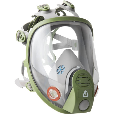 Маска полнолицевая Jeta Safety увеличенная линза, с переговорным устройством, разм.M (средний) 8950-M