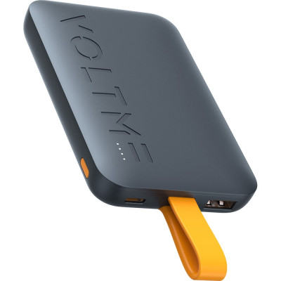 Внешний АКБ VOLTME Hypercore HP10C 10000 mAh 2хUSB-С+USB-A 22.5W, PD3.0, QC4+, Темно Серый Металлик, B3027
