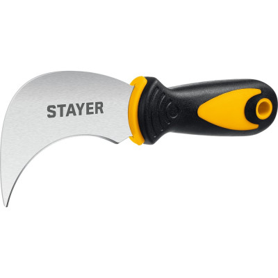 Нож для листовых и рулонных материалов STAYER C-Force 200 мм 09293