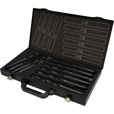 Набор сверл по металлу к/х H-Tools серия PRO 14-23 мм, HSS, DIN345, 10 шт 204001HT