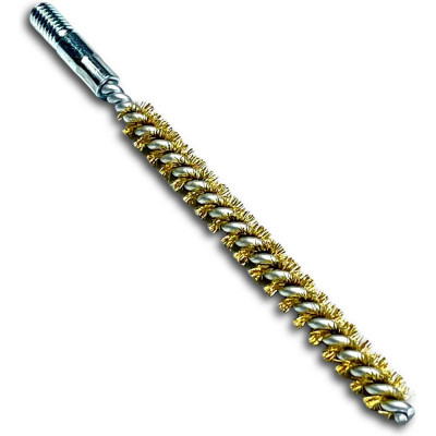 Щетка ерш Lessmann 8х80х115 мм М6, латунь 0.15 мм 500708