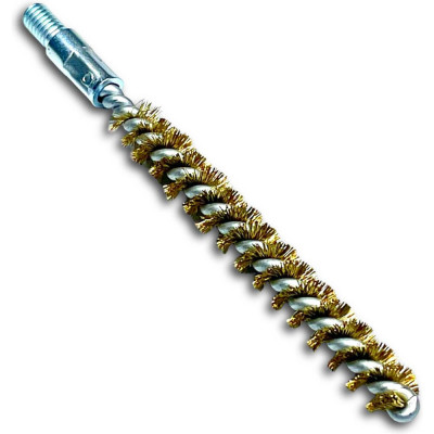 Щетка ерш Lessmann 10х80х115 мм М6, латунь 0.15 мм 500710
