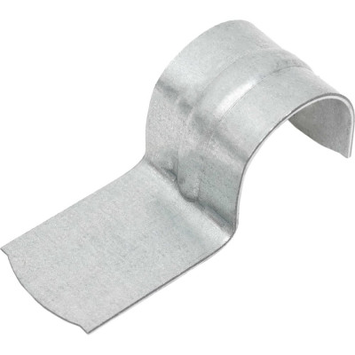 Скоба металлическая Gigant однолапковая СМО 16-17 мм б/о оцинк. 100шт GMB-1/1617