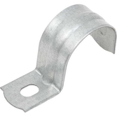 Скоба металлическая Gigant однолапковая СМО 19-20 мм с/о оцинк. 100шт GMB-1/1920O