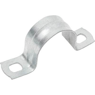 Скоба металлическая Gigant двухлапковая СМД 25-26 мм с/о оцинк. 100шт GMB-2/2526O