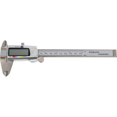 Штангенциркуль цифровой Vogel 0-150 0.01 с глубиномером с роликом 202002