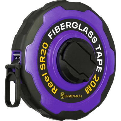 Рулетка Ermenrich (Эрменрих) Reel SR20, фиолетовый 84587