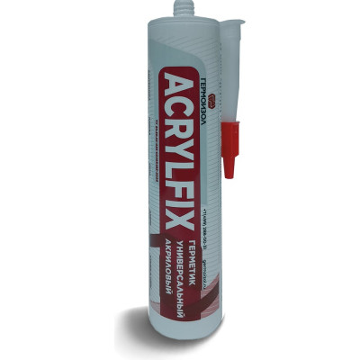 Герметик универсальный акриловый ГЕРМОИЗОЛ AcrylFix картридж 310 мл БП-00002280