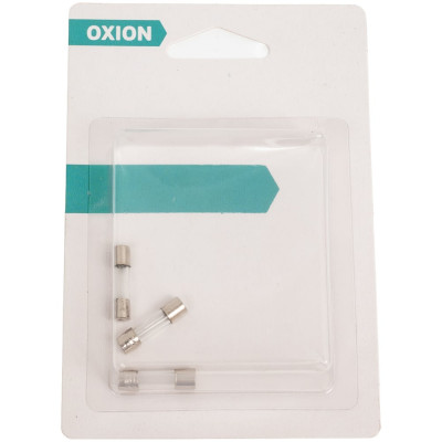 Предохранитель OXION 1А, размер 5x20 мм, 3шт., блистер H520-1A/250B-BL