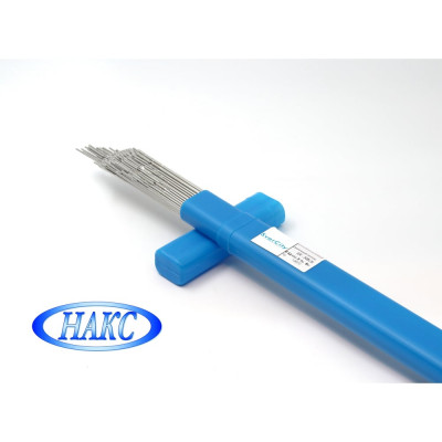 Пруток присадочный нержавеющий для сварки SvarCity ER 316 LSi (Св-07x25Н13) 3.2 мм, 5кг для аргонодуговой сварки пруток/нержавейка/ER316LSi/3,2/5кг