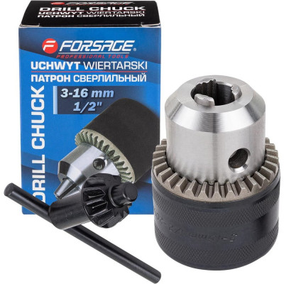 Патрон цанговый для дрели Forsage 3-16мм, 1/2" F-G00540(61406)