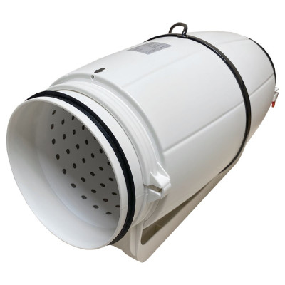 Вентилятор канальный Naveka шумоизолированный VOS-200 с обратным клапаном, с пультом (2 скорости) УН-00011518