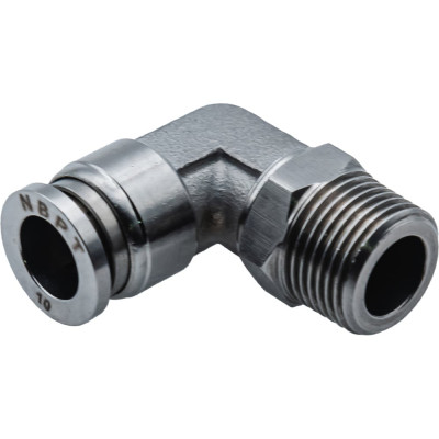 Фитинг NBPT L-образный с нар. резьбой SSL 10-3/8 (03) (нерж. 316) арт. 85638
