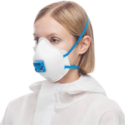 Полумаска формованная фильтрующая UNIXAir 113V FFP3 R D 1 шт. 102-044-0033