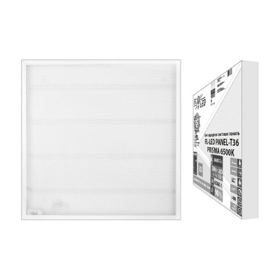 Светильник панель-призма FL-LED PANEL-T36 PRISMA 6500K 595x595x19мм 36Вт 3200Лм встр. драйвер 608109